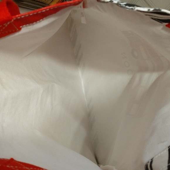 Red Bus - Cotton Victoria Bag - NWT - Picture 7 of 9